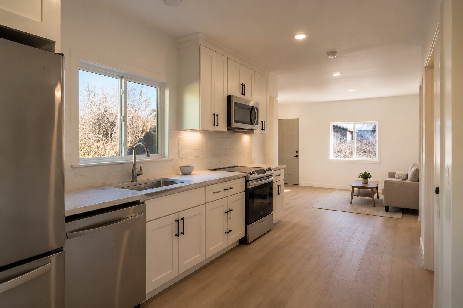 Belford ADU, kitchen