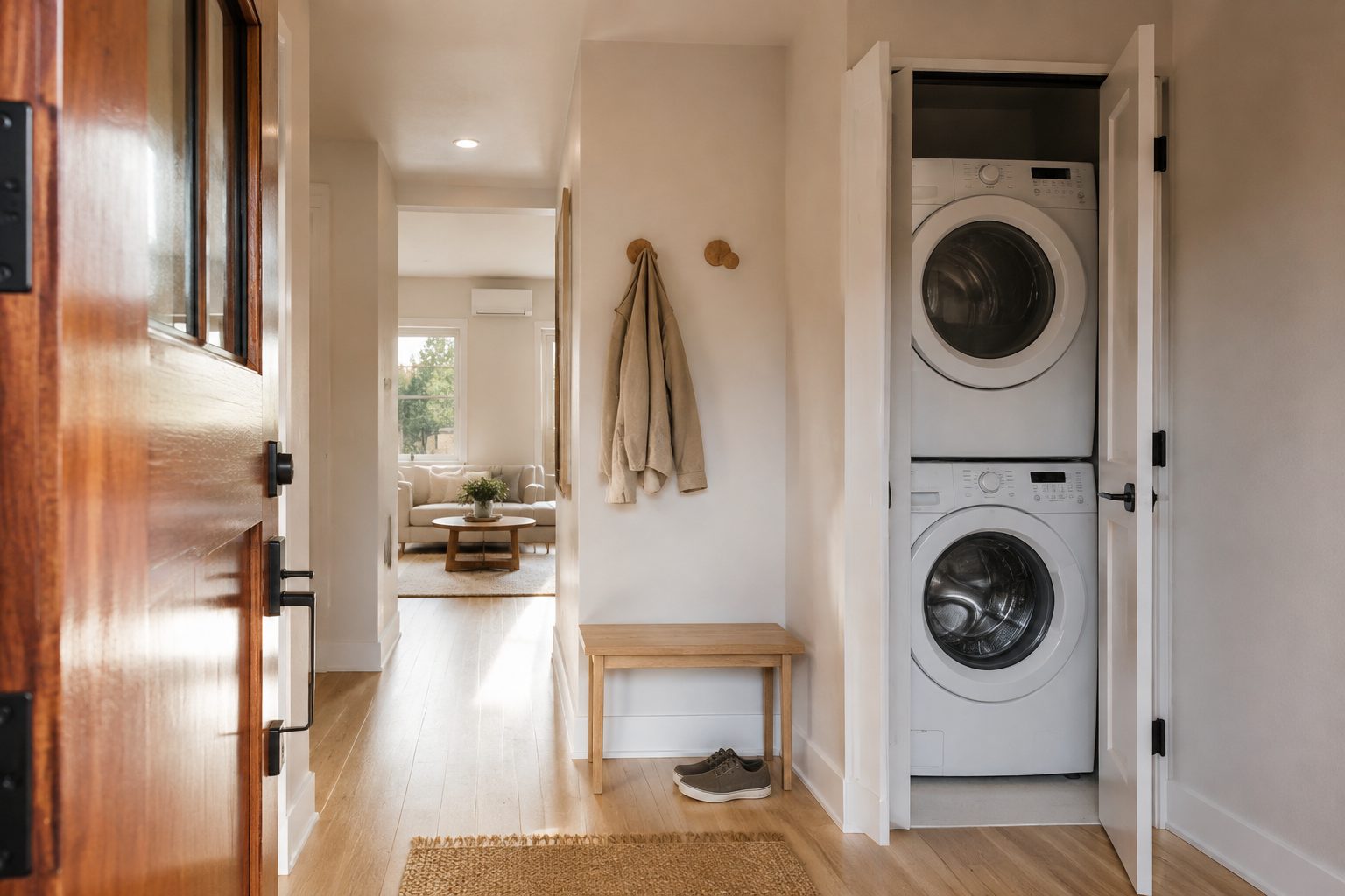 Chipeta ADU, entry & laundry