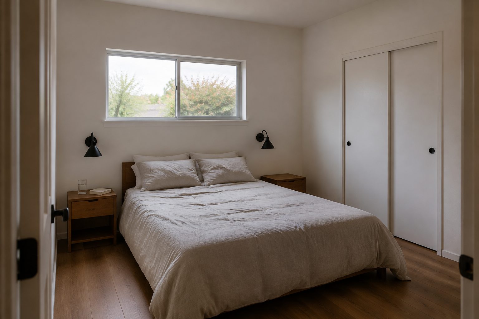 Mudgett ADU, bedroom
