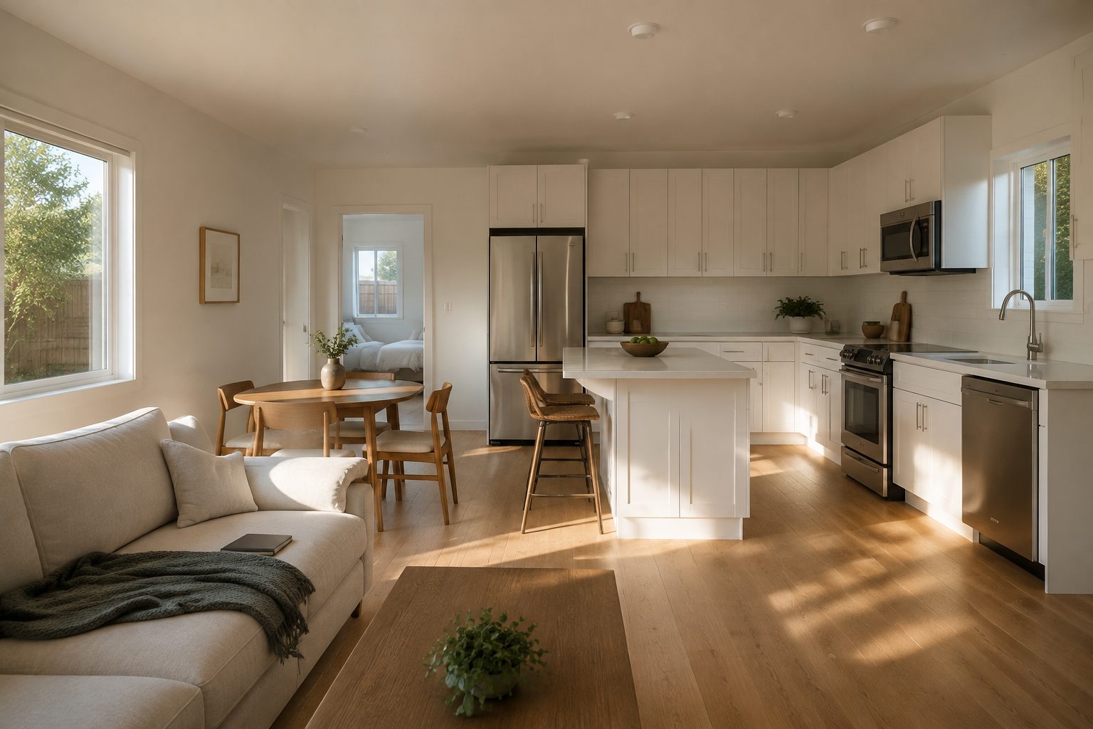 Mudgett ADU, kitchen